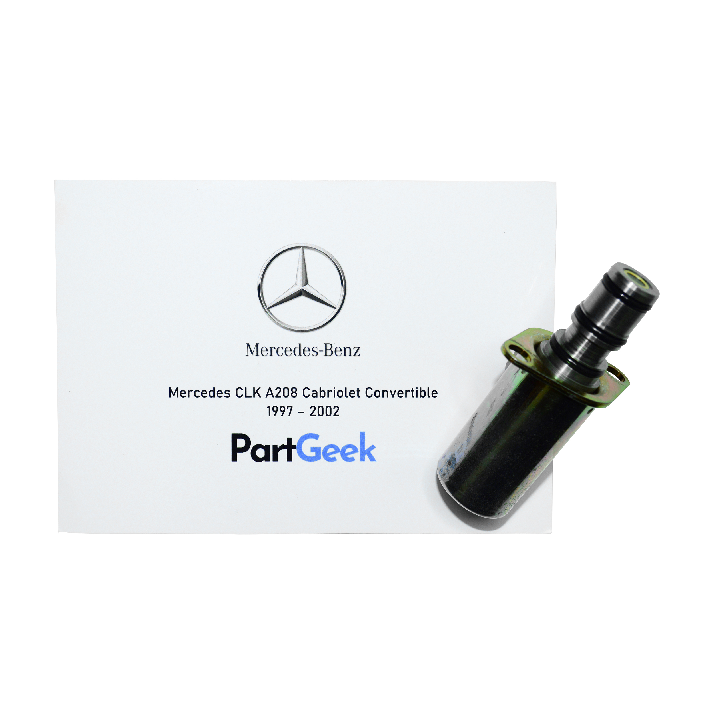 A208 Solenoid only Mercedes CLK A208 Cabriolet Convertible Roof Pump – Solenoid ONLY (1998 - 2002) - Image 1