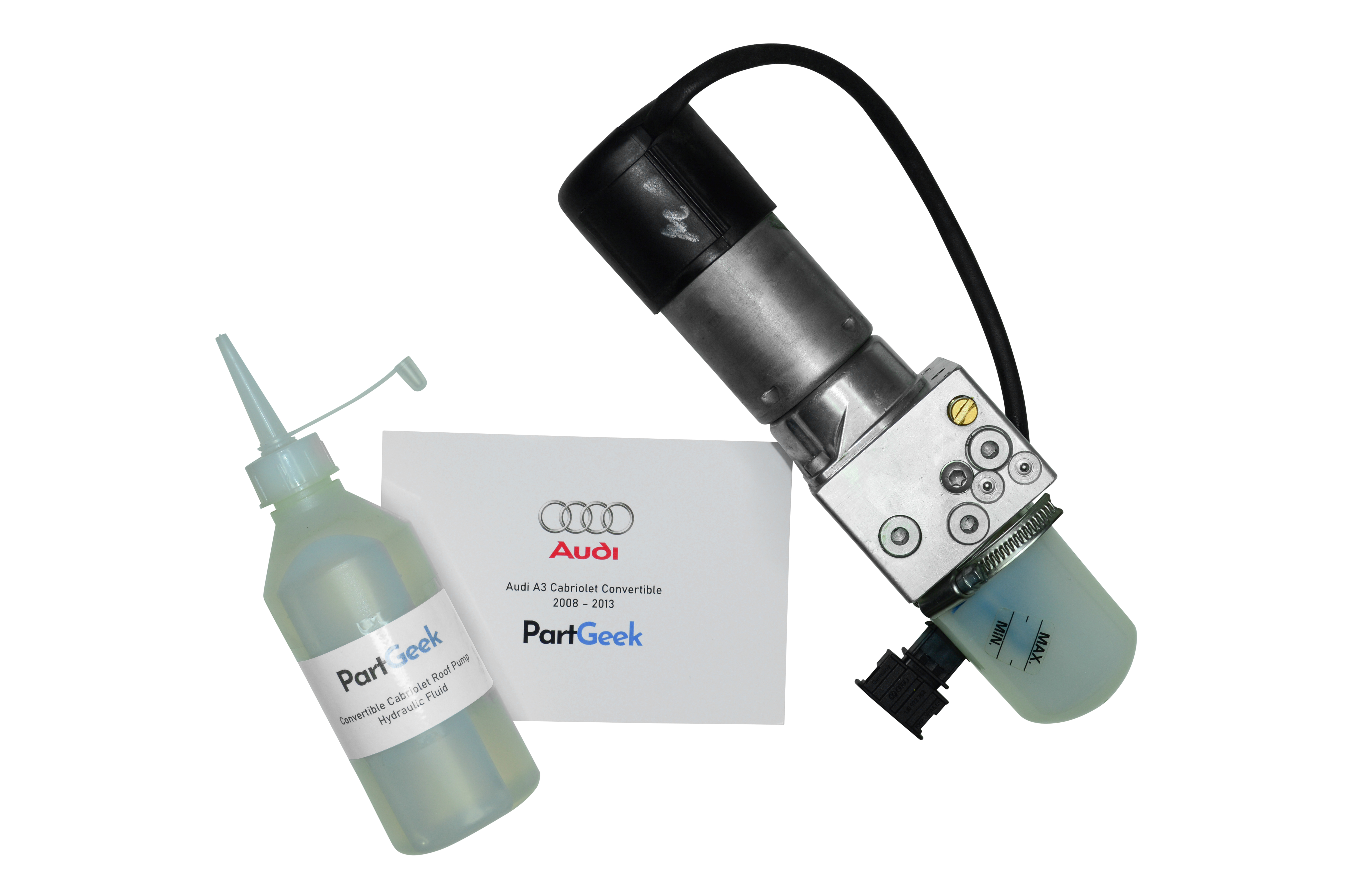 Audi A3 - Cabriolet Convertible Roof Pump – Whole Unit - (2008 - 2013) - 8P7871791