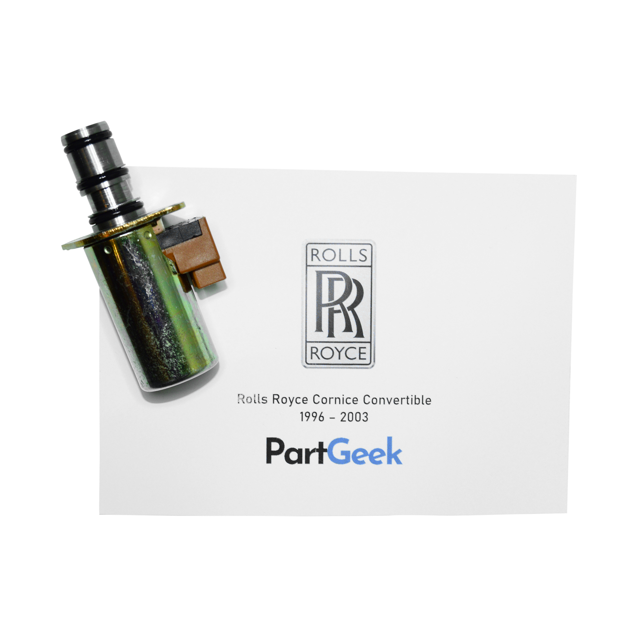 Rolls Royce Corniche Cabriolet Convertible Roof Pump – Solenoid ONLY (1996 - 2003) (UD75668)