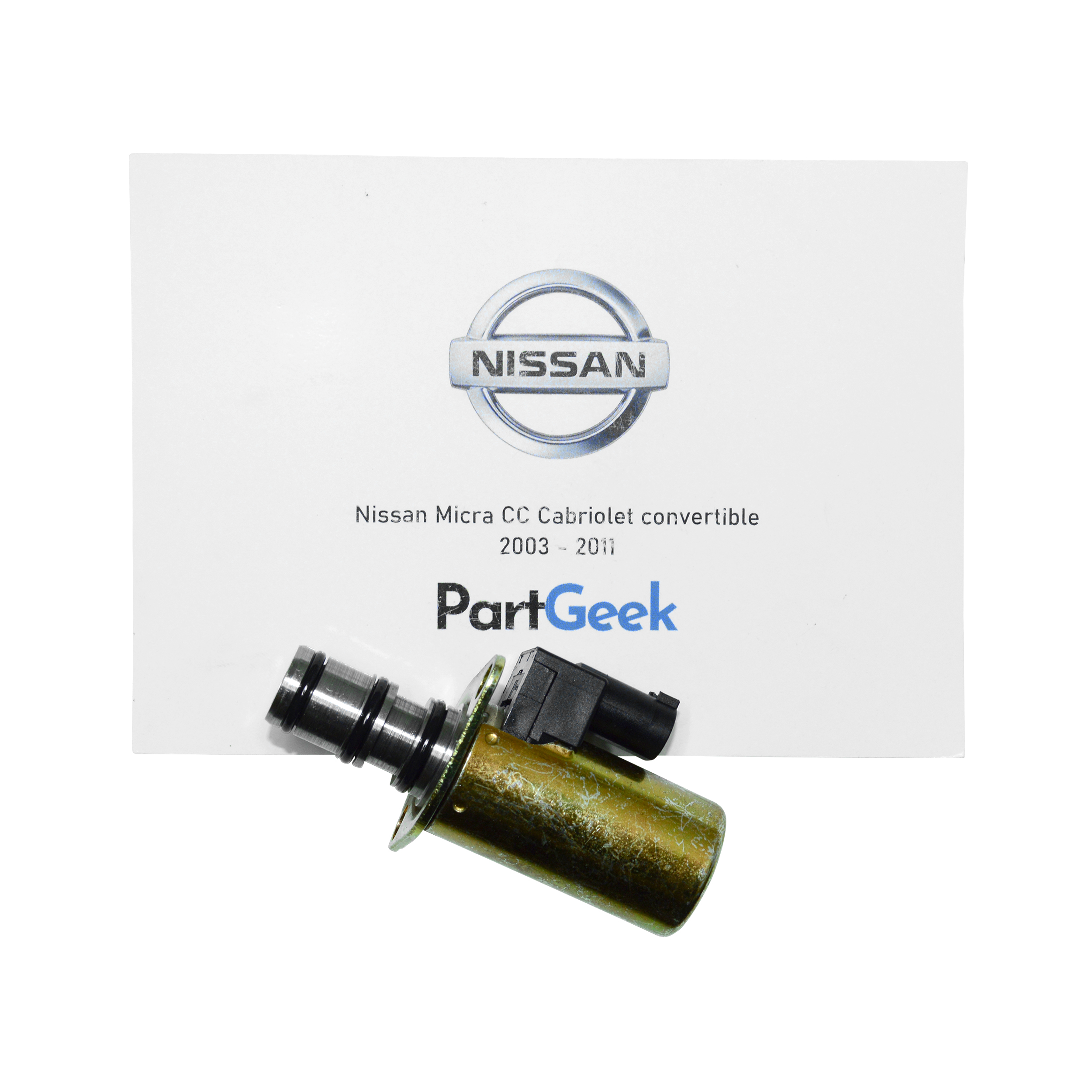 Micra CC solenoid only . (1) Nissan Micra CC Convertible Roof Pump – Solenoid ONLY (2005 - 2011) - Image 1