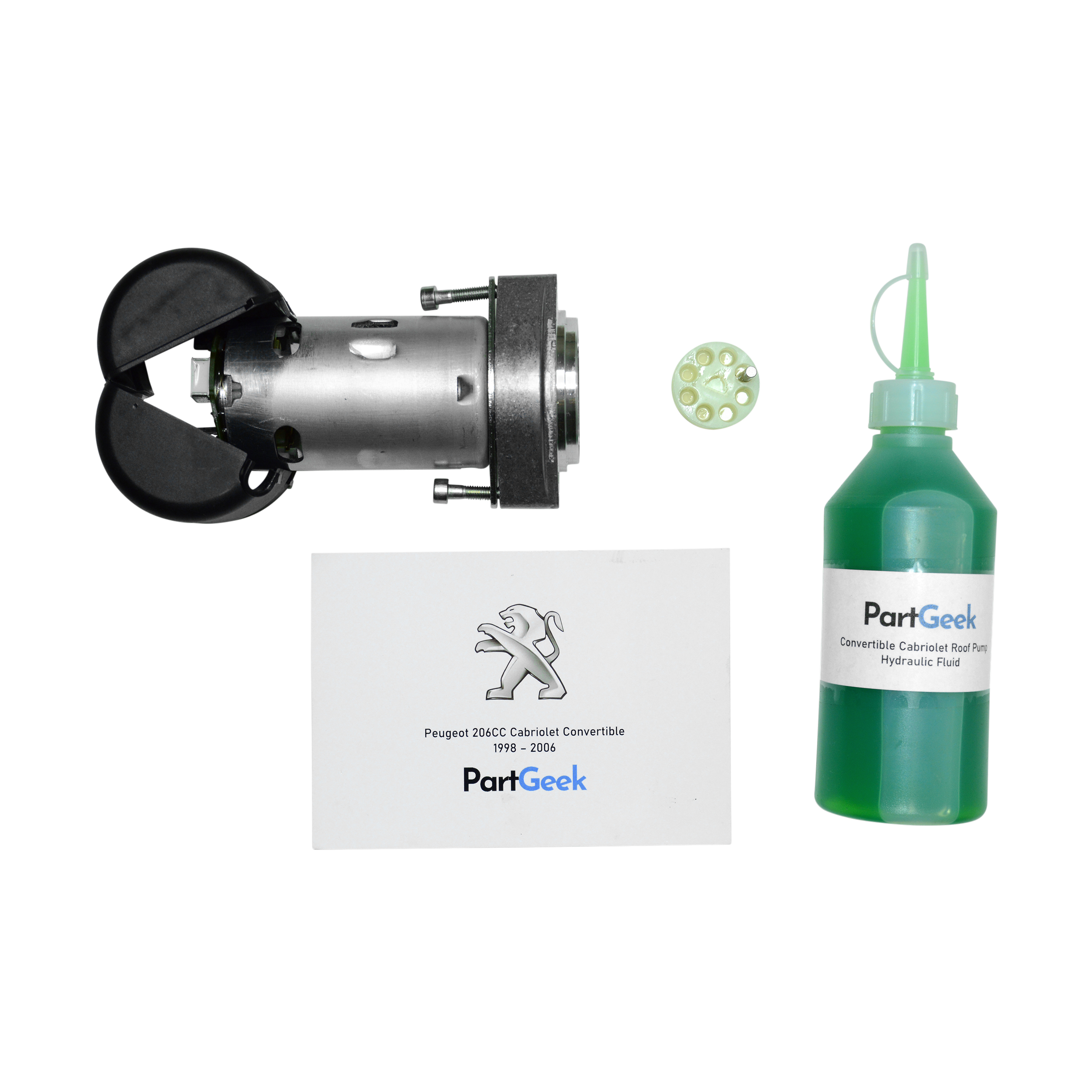 Peugeot 206CC - Cabriolet Convertible - Replacement Roof Pump Motor - (1998 - 2006) 9639025080