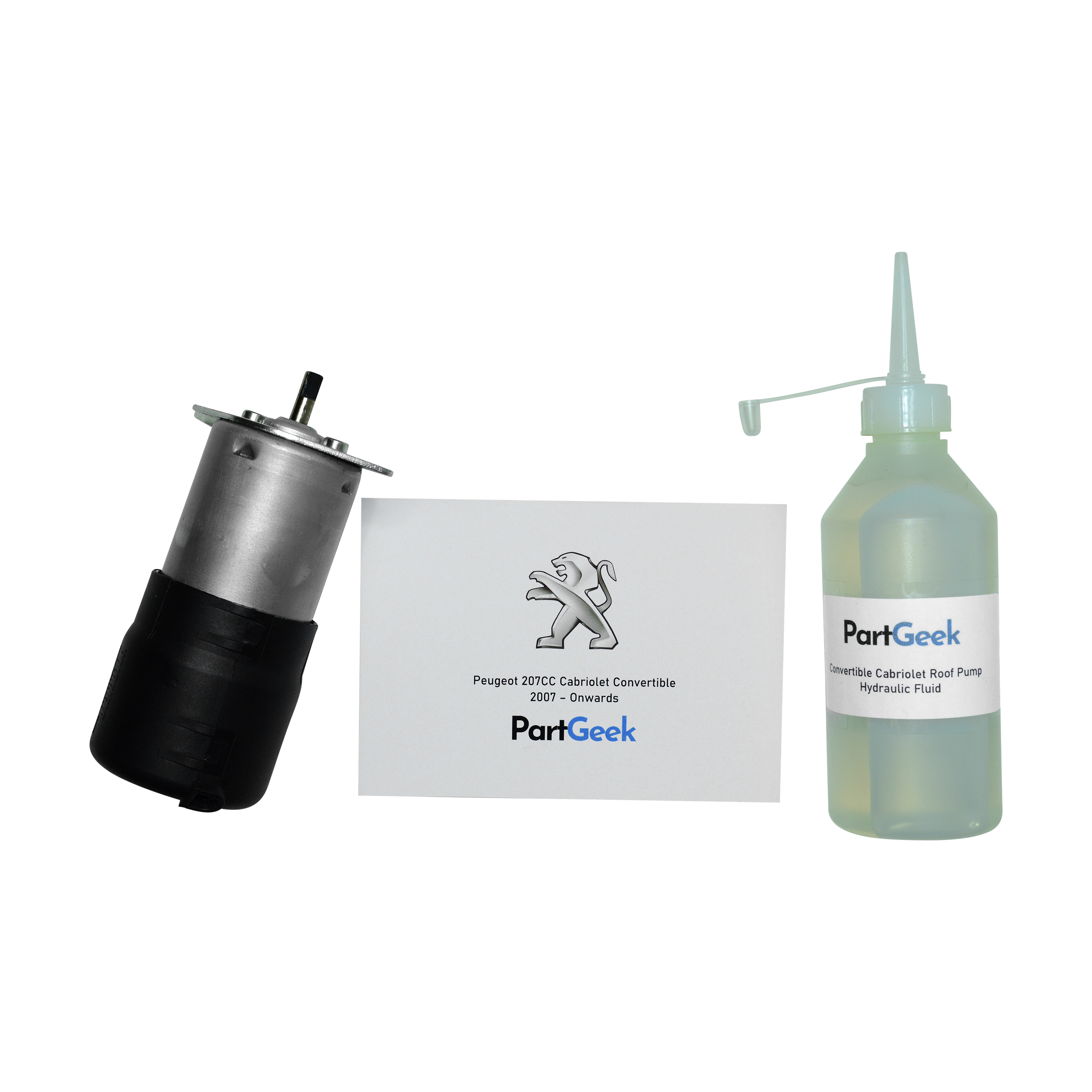 Copy of 207CC roof Motor Only copy Peugeot 207CC - Cabriolet Convertible - Replacement Roof Pump Motor - (2007 - On) 9680076380 - Image 1