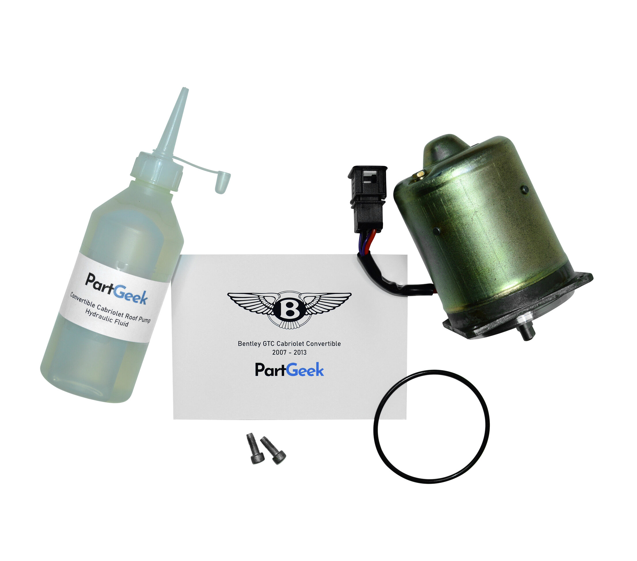 Bentley GTC - Cabriolet Convertible - Replacement Roof Pump Motor - (2007 - 2013) 3W7871789