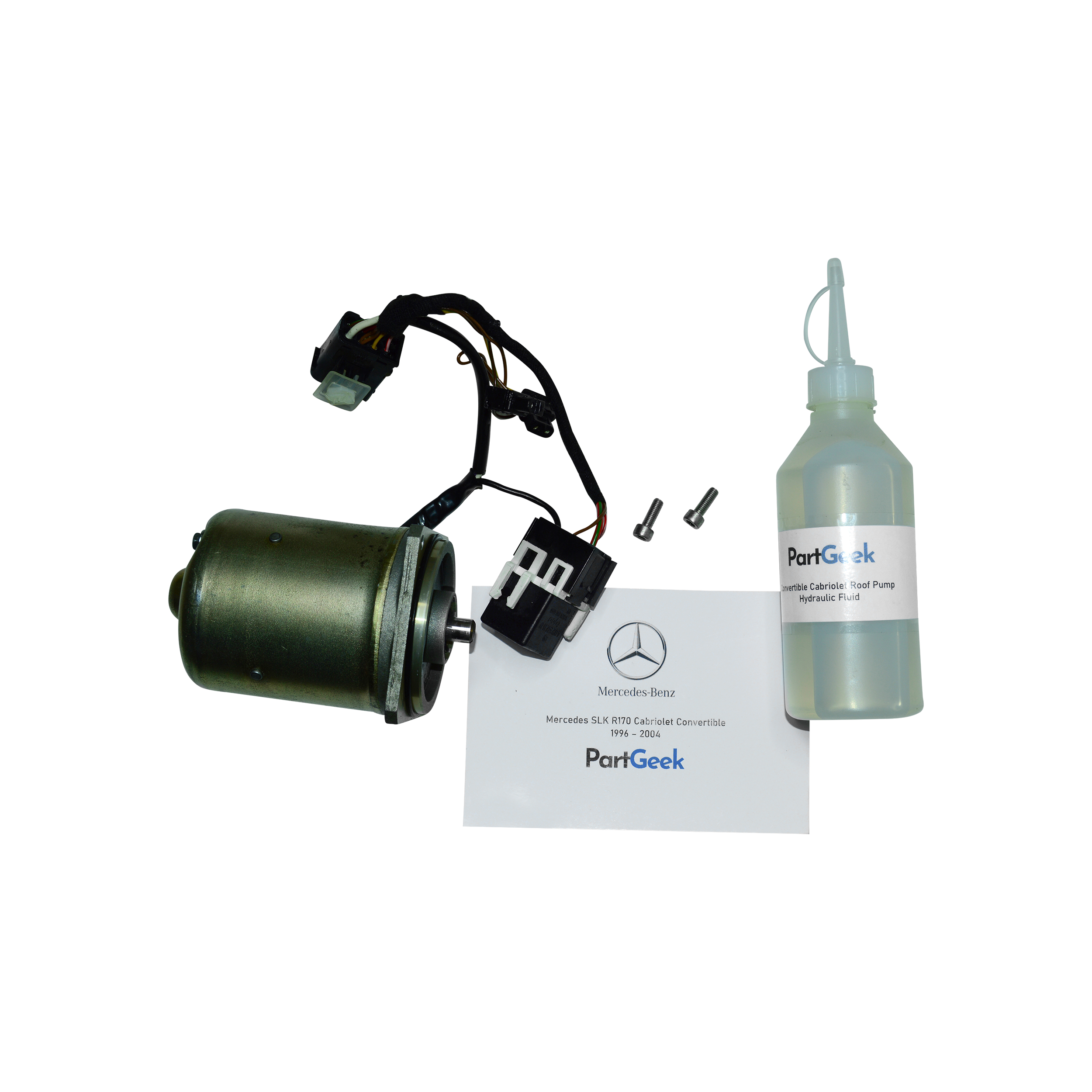 Mercedes SLK R170 - Cabriolet Convertible - Replacement Roof Pump Motor - (1996 - 2004) A1708000030