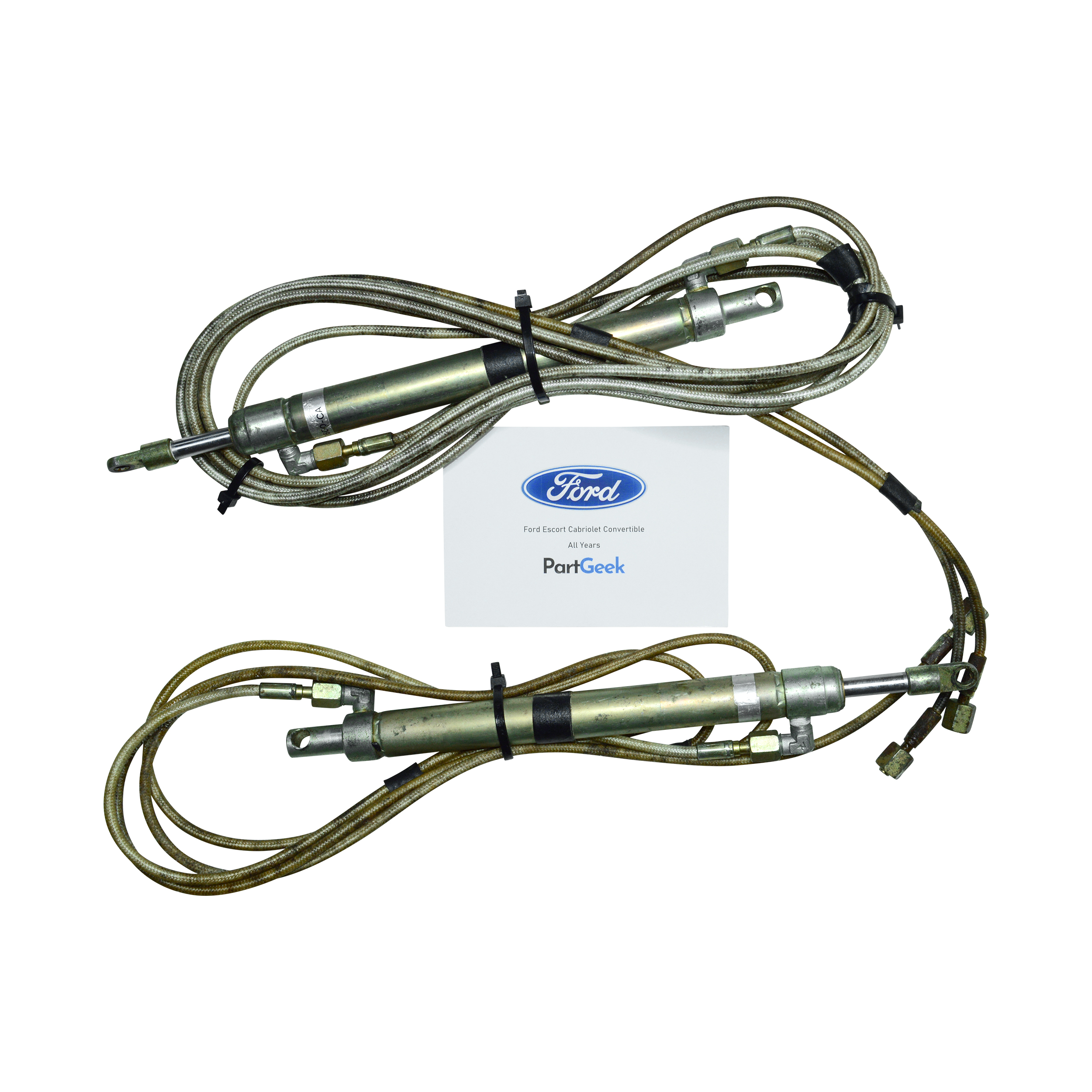 Ford Escort Cabriolet Convertible Roof – RAMS & Hydraulic Hoses (All years) 2nr Roof RAMS