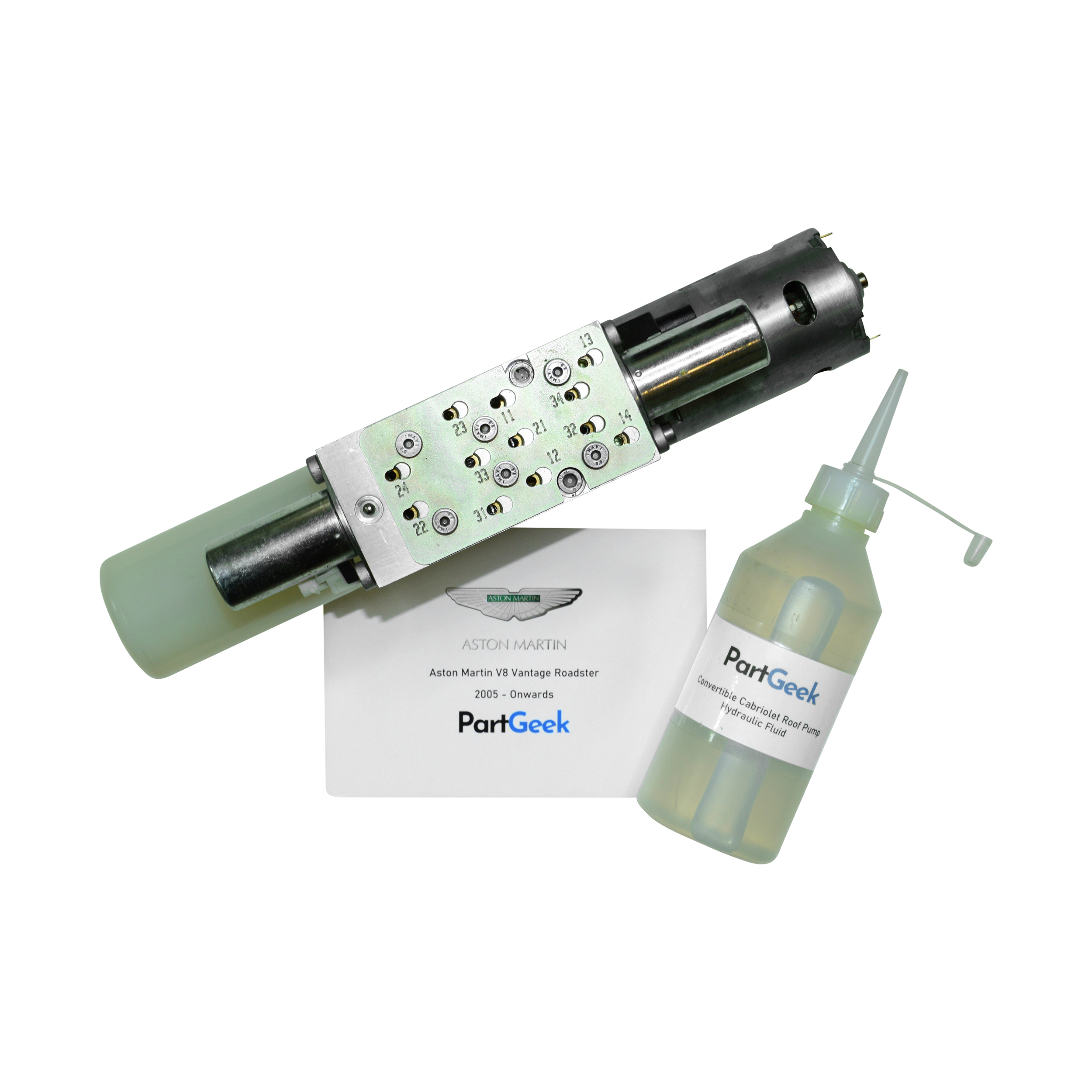 Aston Martin V8 Vantage Roadster Cabriolet Convertible - Roof Pump – Whole Unit - (2005 - Onwards)