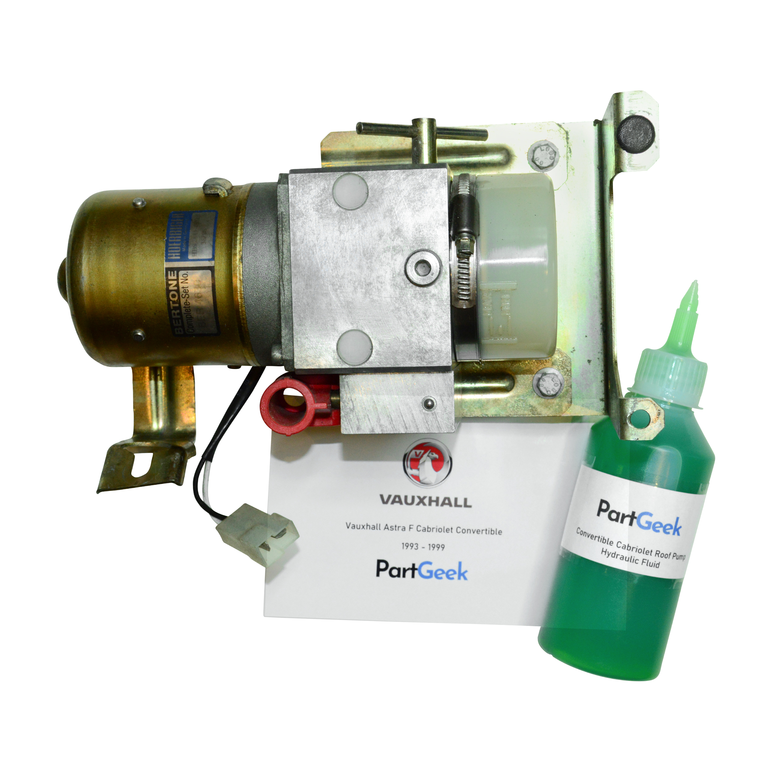 Vauxhall Astra F – Convertible Roof Pump – Whole Unit – (1993 – 1999) BER4630