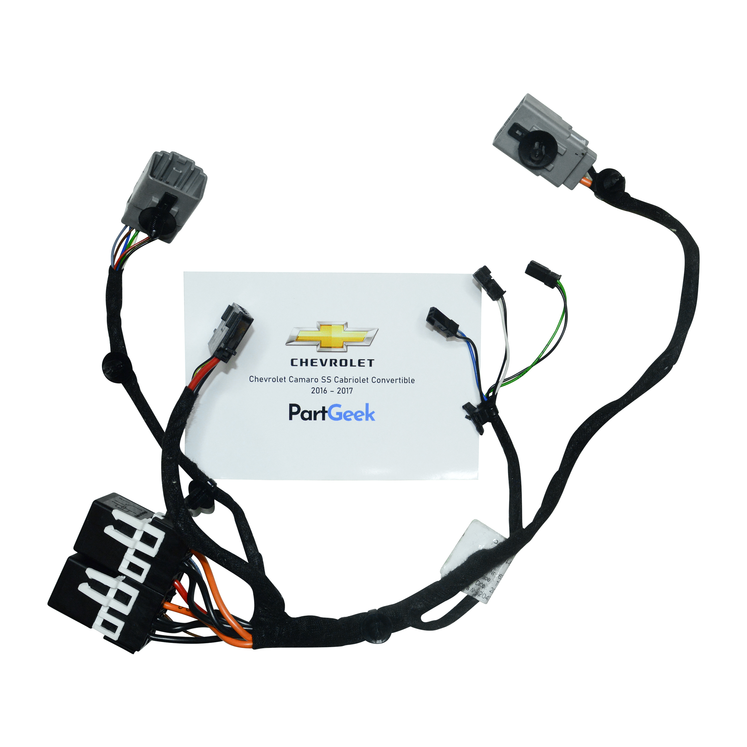 Chevrolet Camaro SS Cabriolet Convertible – Roof Pump Wiring Loom ONLY (2016 - 2020)