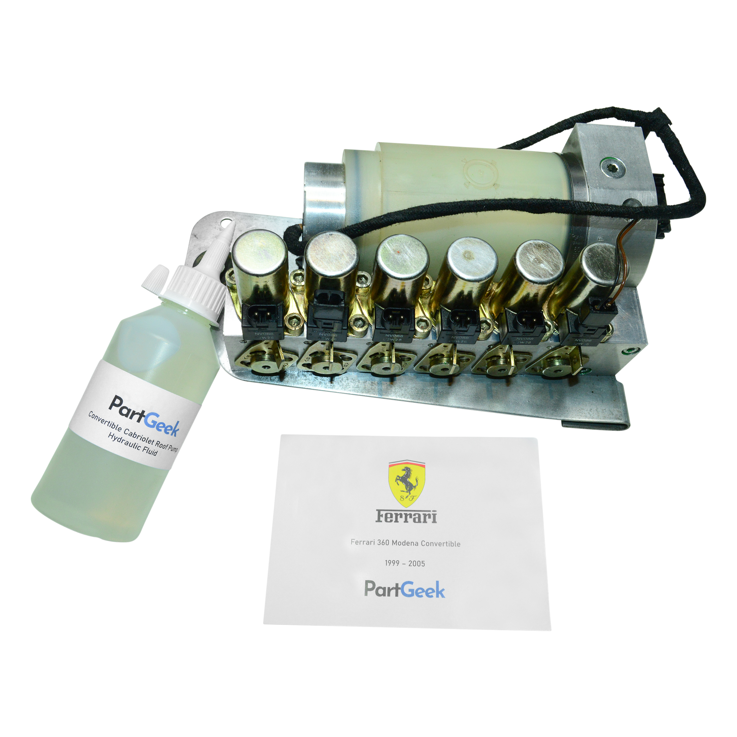 Ferrari 360 Modena Spyder – Roof Pump – Whole Unit (1999 - 2005 ) 66376000