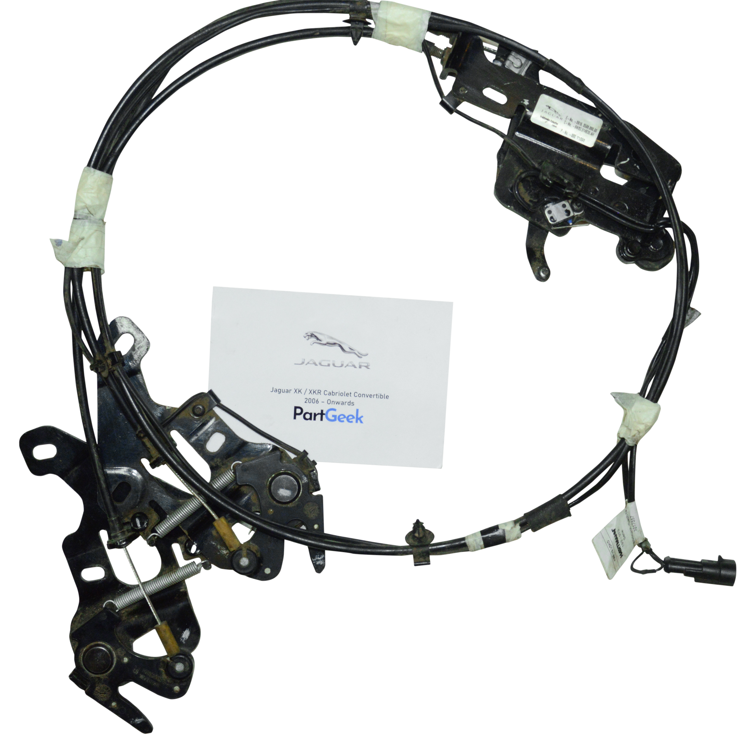 Jaguar roof cable Jaguar XK/ XKR – Convertible – Roof Tonneau Latching Mechanism - (2006 - On) - Image 1