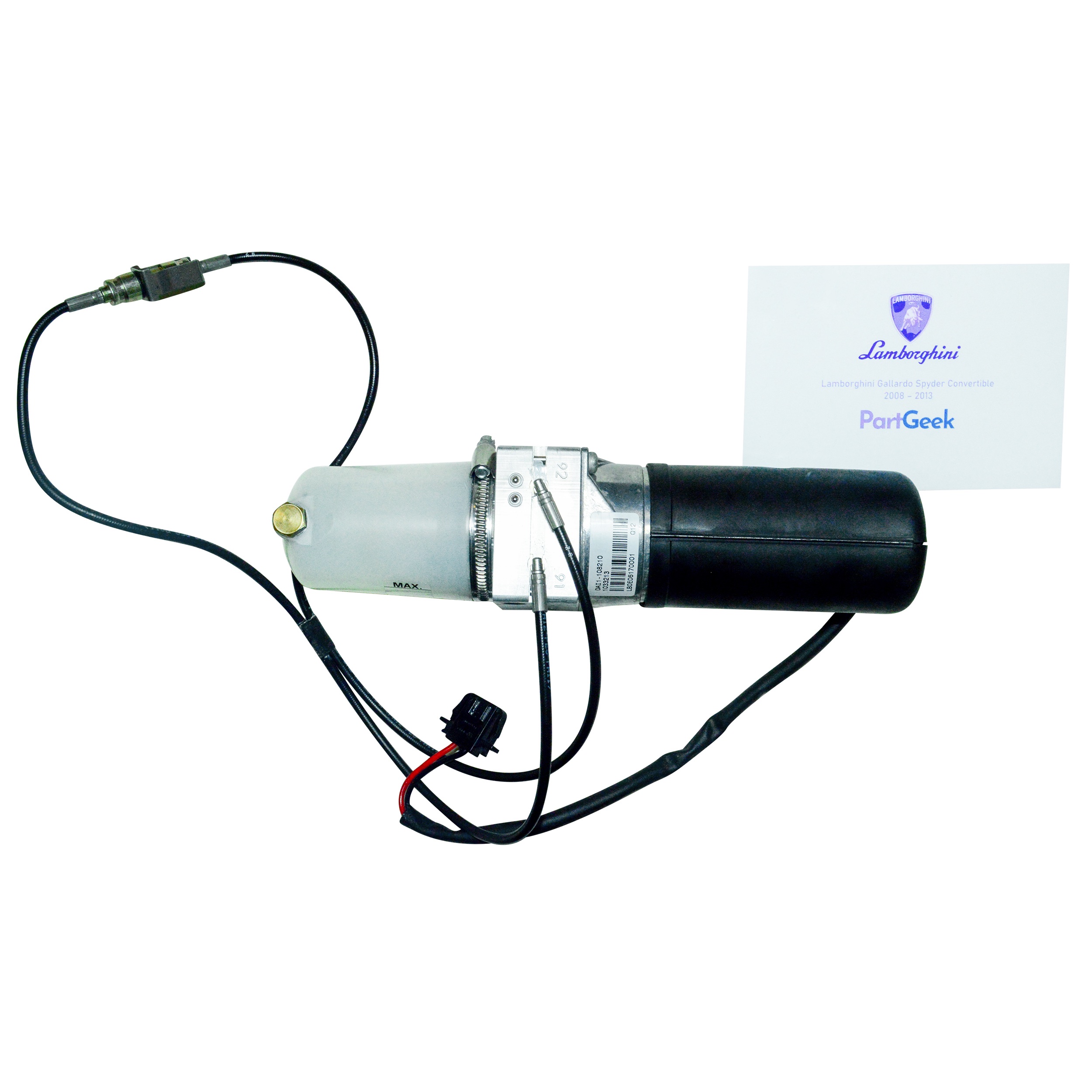 Lamborghini Gallardo Spyder - Cabriolet Convertible - Replacement Roof Pump whole unit - (2008 - 2013) 9407871791B
